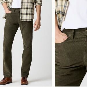 Straight-fit corduroy pant Size 38/32